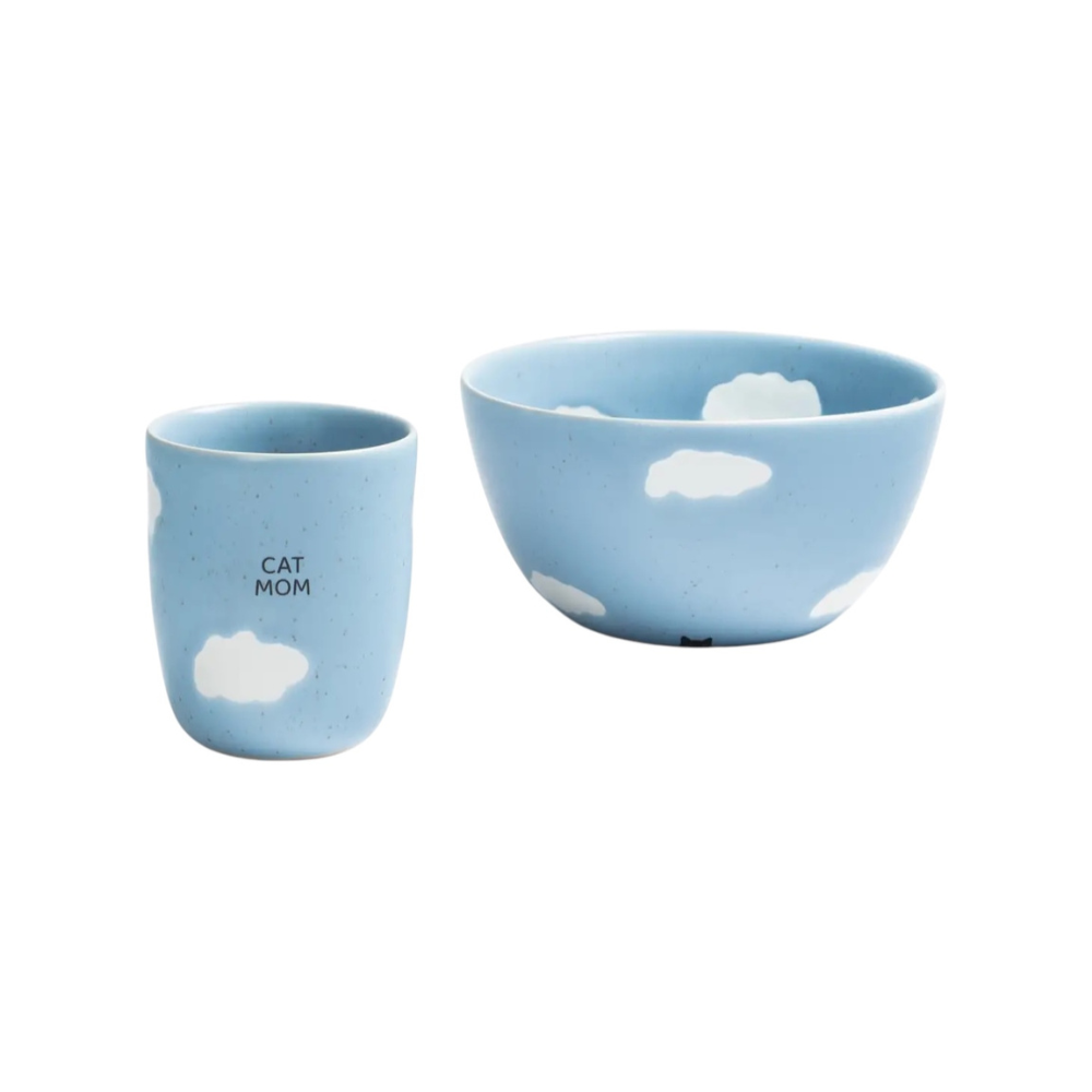 2er-Set Tasse & Schale CLOUD CATMOM - egg back home