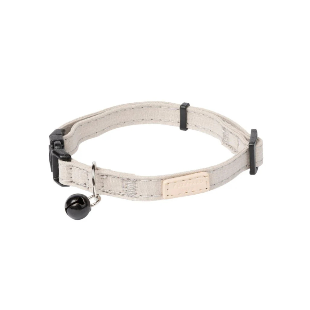Baumwoll-Katzenhalsband Sandstone - FuzzYard Life