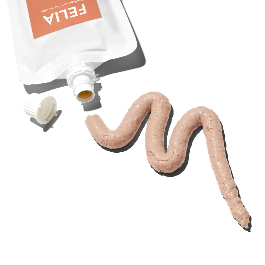 Beispielinhalt Lieblingscreme Lachs für Katzen - Fred & Felia