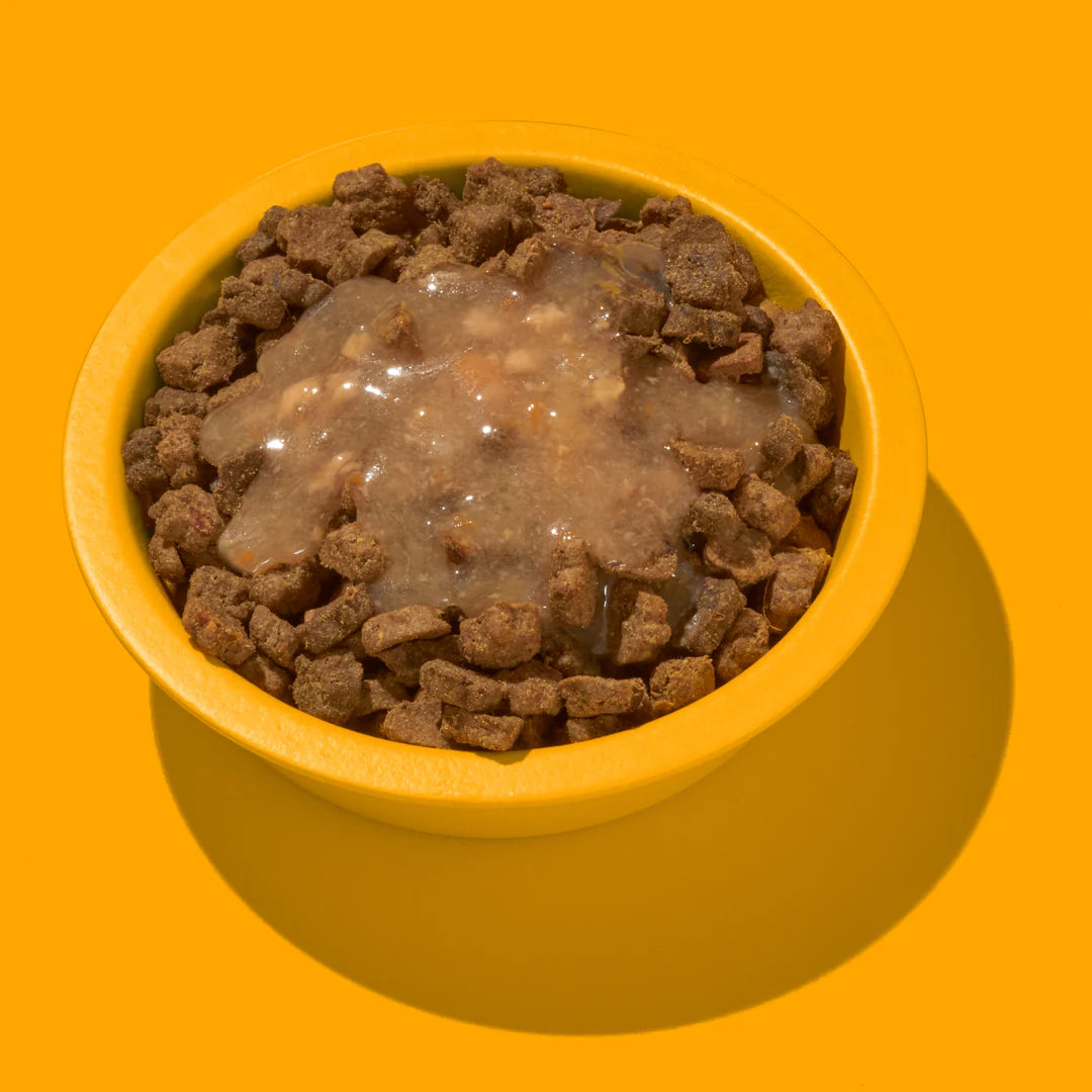 Beispielinhalt Topping Smoothie Huhn für Katzen - Fred & Felia