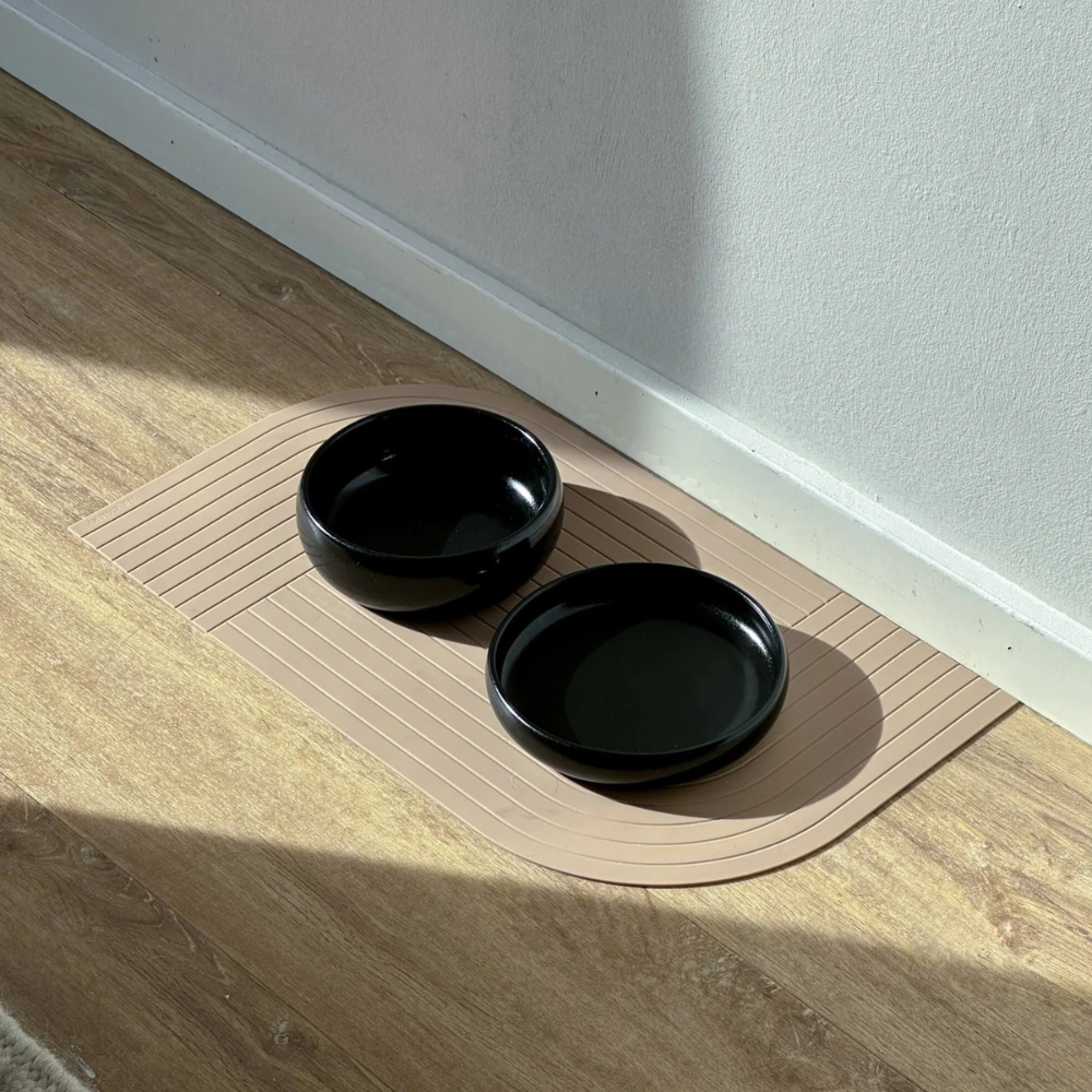 Dekobild Napfunterlage GOURMET Beige - The Catery