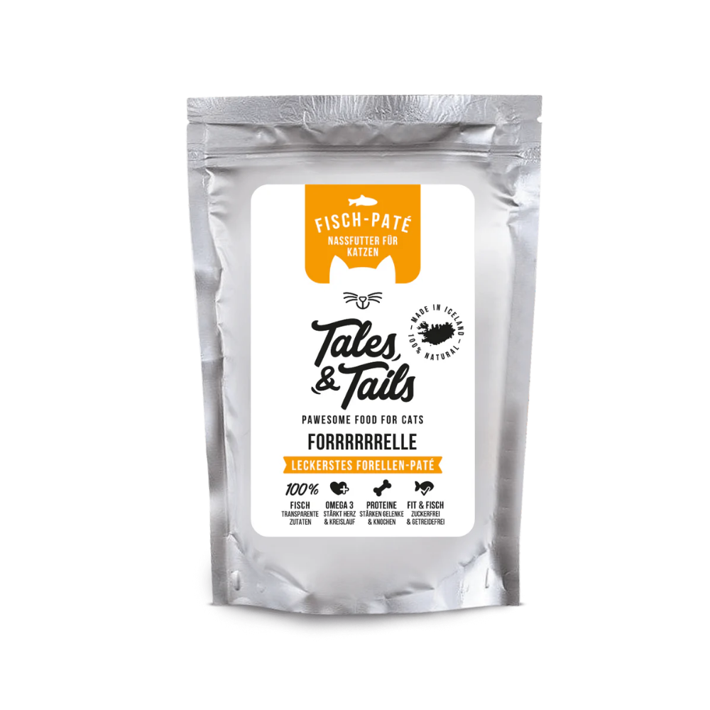 Fisch Paté Nassfutter für Katzen - Forrrrrrrelle - Tales & Tails