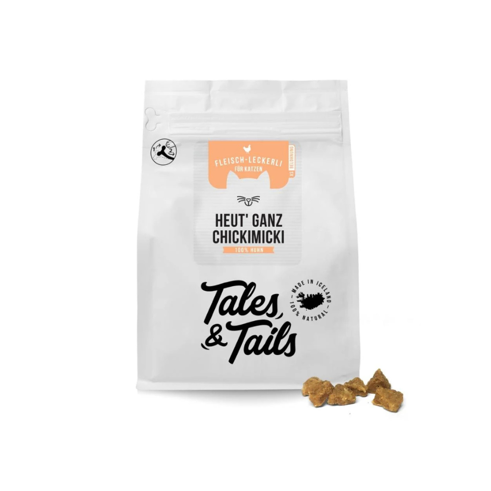 Fleisch Leckerli für Katzen - Heut' ganz Chickimicki - Tales & Tails
