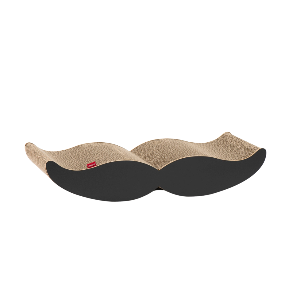 Kratzmöbel MOUSTACHE Schwarz - Hoopo