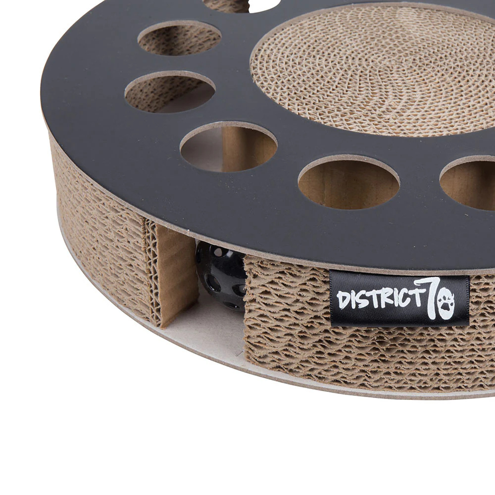 Löcher & Spielball Katzenspielzeug WHIRL Schwarz - DISTRICT 70