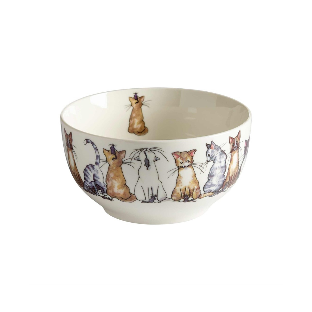 Müsli-Schale mit Katzenmotiv - Nääsgränsgården