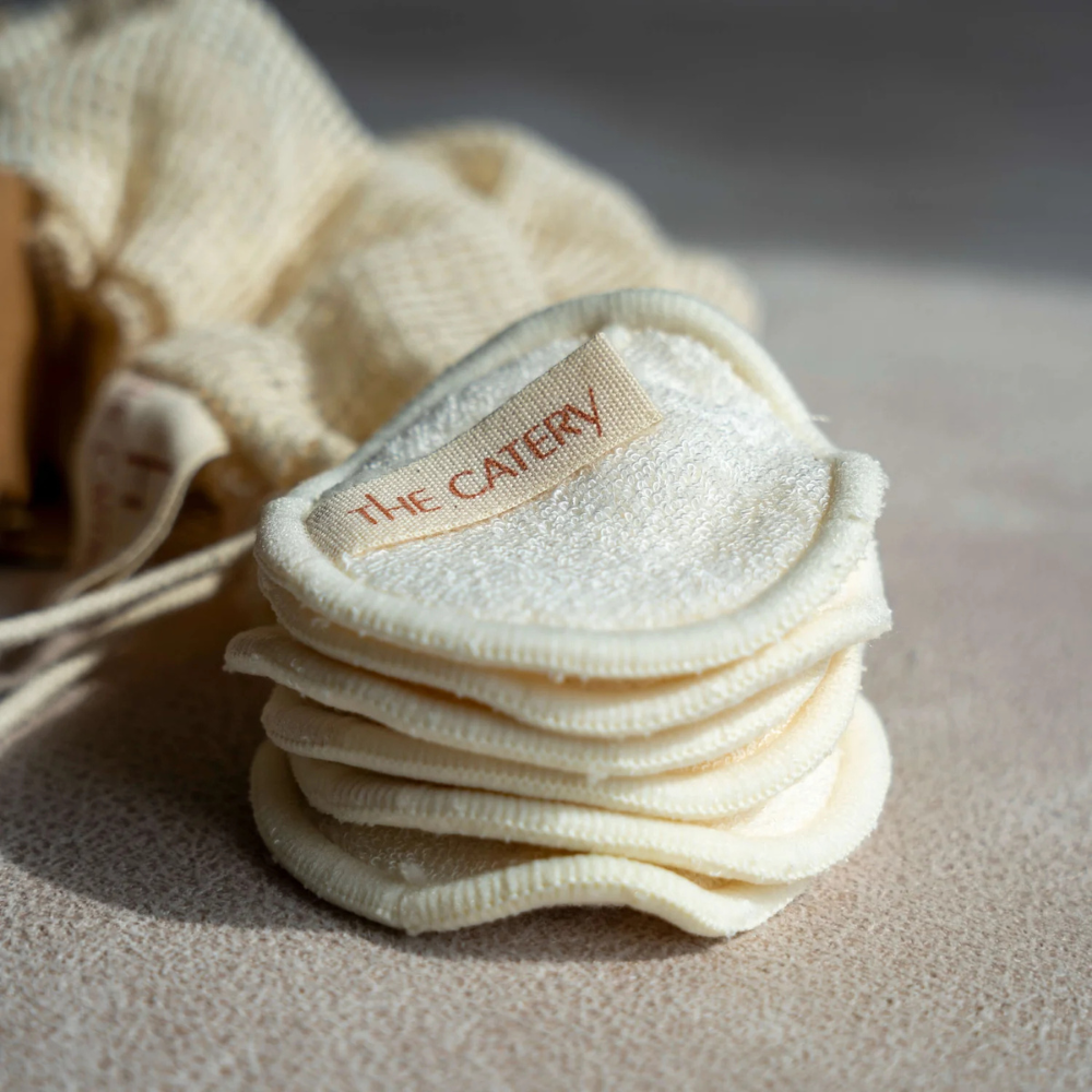 Nahaufnahme Waschbare Reinigungspads Cleanery - The Catery