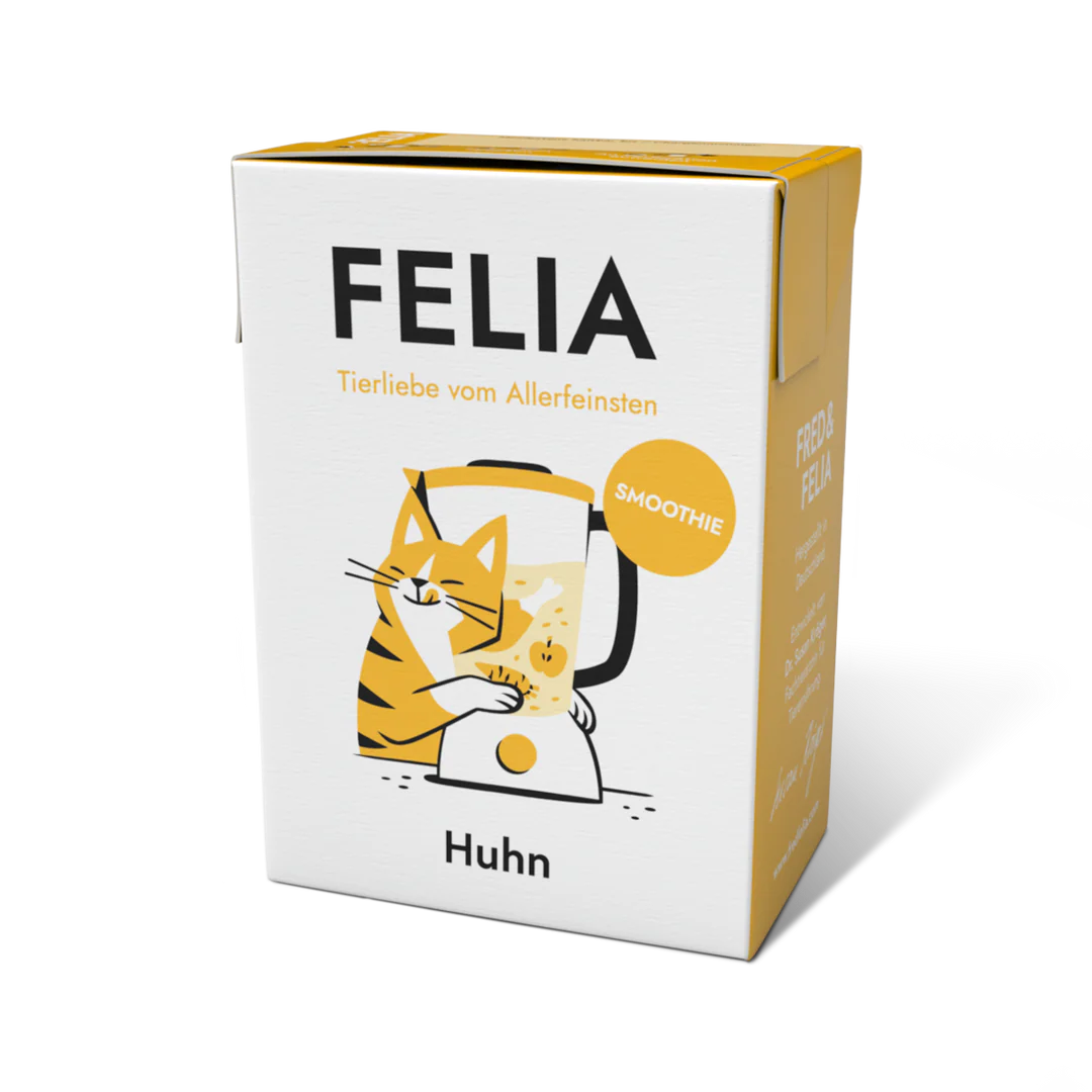 Topping Smoothie Huhn für Katzen - Fred & Felia