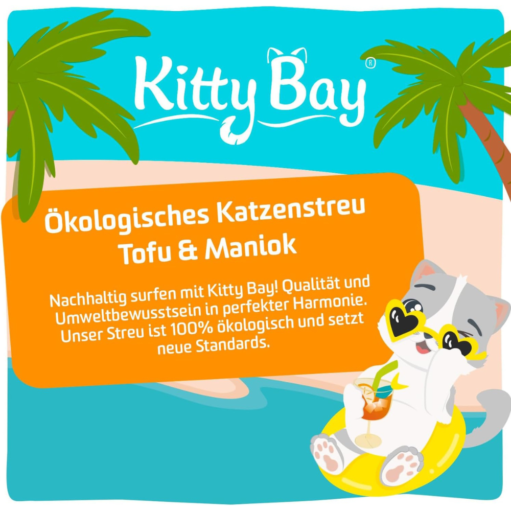 Umweltbewusstsein ÖKO Katzenstreu Pawperol Spritz klumpend & staubfrei - KittyBay