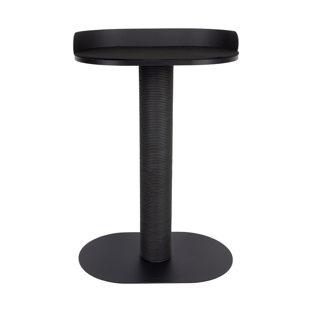 Vorderansicht Kratzbaum OASIS 80 Schwarz - DISTRICT 70