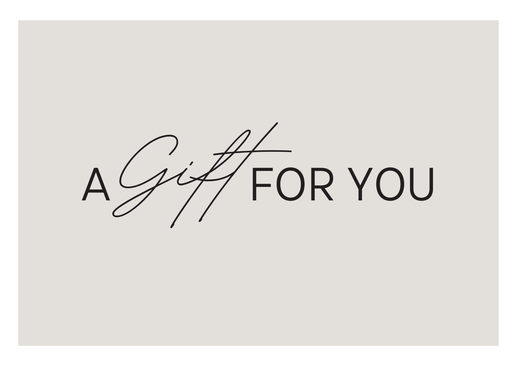 Vorderseite Gutschein - LOVIN'CAT