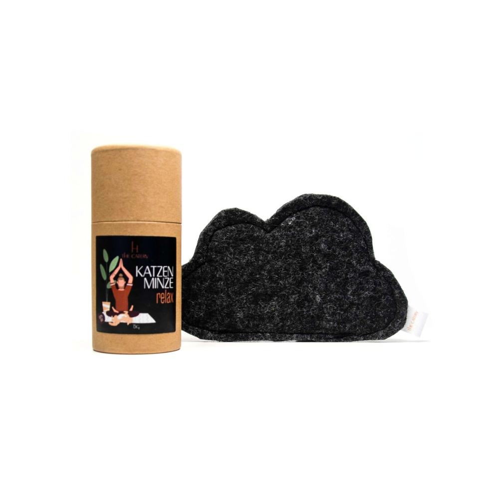 Wolke Graphit Relax KATZENMINZE Set nachfüllbar - The Catery