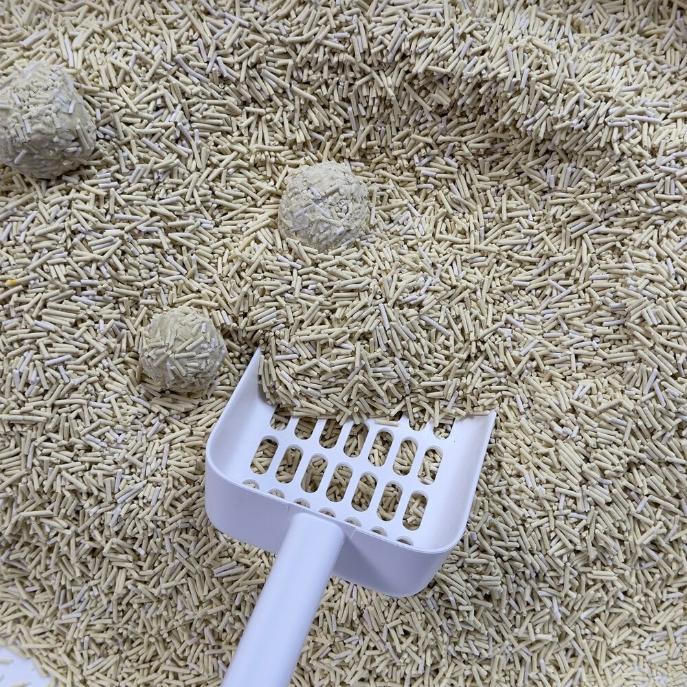 Beispielinhalt Katzenstreu TOFU 7L klumpend & staubfrei - Hoopo