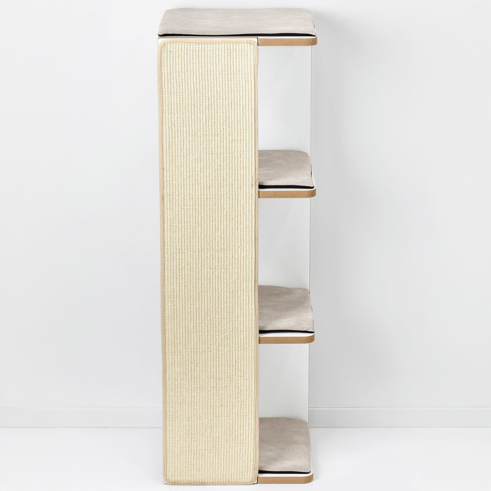 Große Kratzfläche Kratzturm TUMBA 4 Liegeflächen & Kratzfläche - stylecats