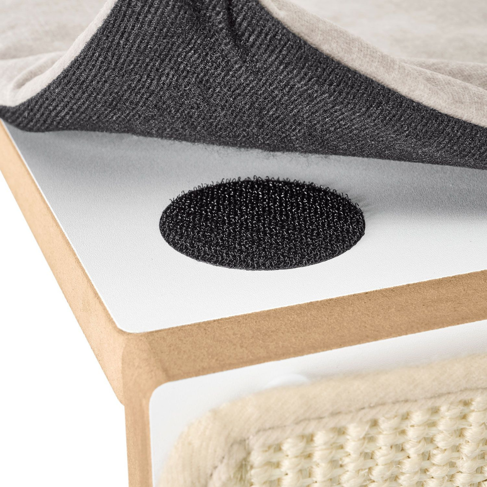 Klettverschluss Liegefläche Kratzturm TUMBA 4 Liegeflächen & Kratzfläche - stylecats